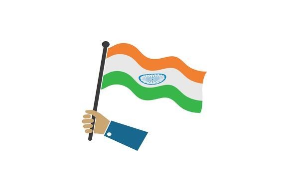 Hand Holding Indian Flag Vector: A Symbol of National Pride and Design Innovation