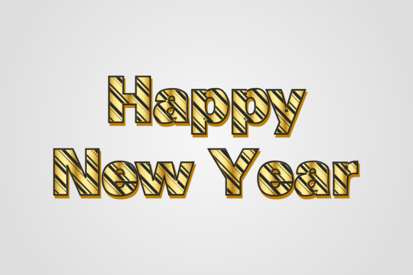 Handwritten New Year Vector Illustration: A Unique Approach to Festive Design