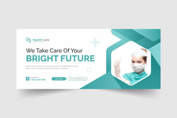 Healthcare Web Banner and Fb Cover