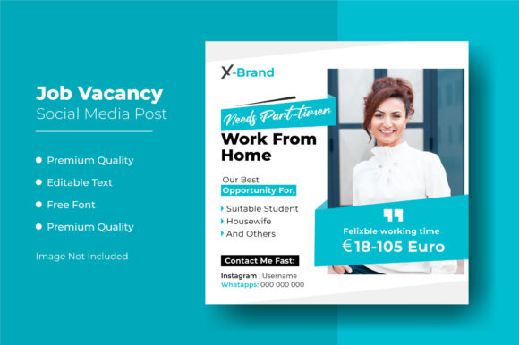 Job Vacancy Social Media Post