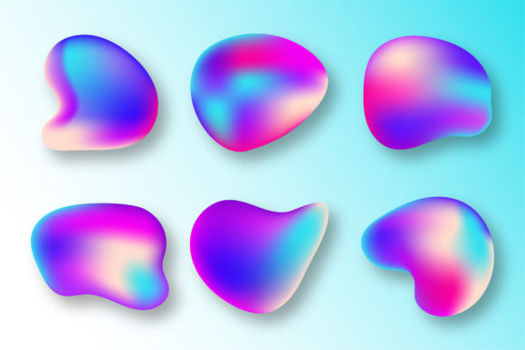 Liquid Blobs Shape Collections