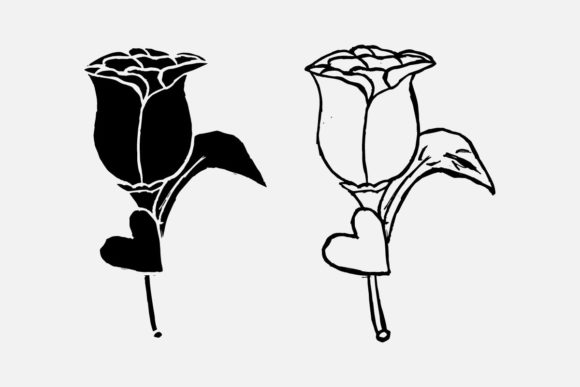 Rose Hand-drawn Line Art or Pattern: A Strategic Design Element for Creative and Business Success
