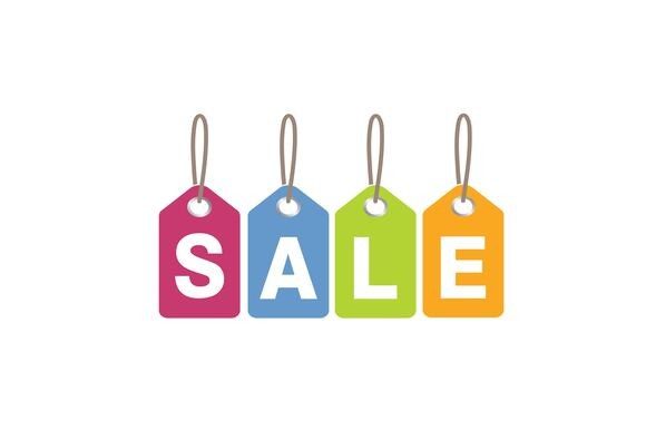 Sale Tag Label Vector Illustration