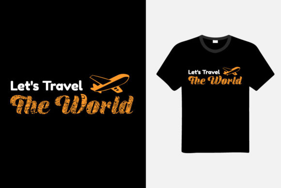Travel Typography T-shirt Design